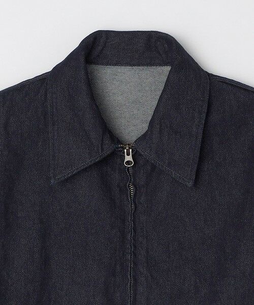 SHIPS / シップス ブルゾン | SHIPS any: ウォッシュド デニム ワイドスリーブ ジップ ブルゾン (セットアップ対応)◇ | 詳細15