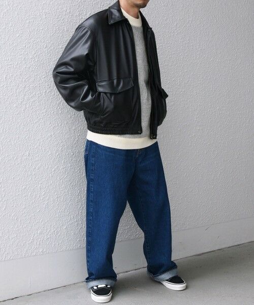 SHIPS / シップス ブルゾン | SHIPS any: オーバーサイズ A-2 ブルゾン◇ | 詳細2