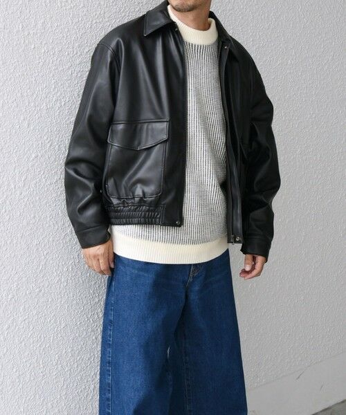 SHIPS / シップス ブルゾン | SHIPS any: オーバーサイズ A-2 ブルゾン◇ | 詳細5