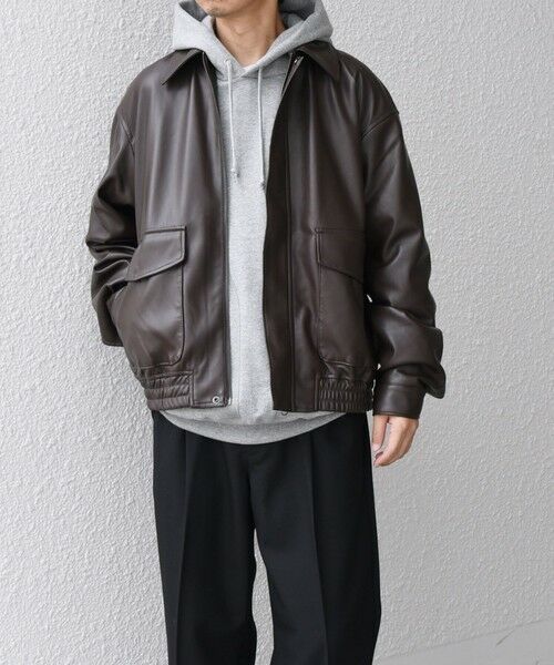 SHIPS / シップス ブルゾン | SHIPS any: オーバーサイズ A-2 ブルゾン◇ | 詳細10