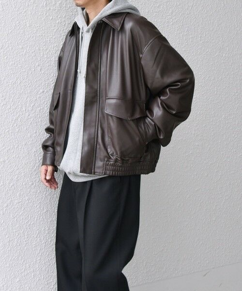 SHIPS / シップス ブルゾン | SHIPS any: オーバーサイズ A-2 ブルゾン◇ | 詳細11