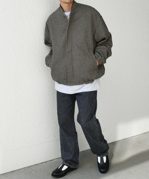 SHIPS / シップス ブルゾン | SHIPS any: 〈手洗い可能〉リラックス ツイード ジップ ブルゾン◇ | 詳細1