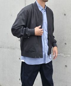 SHIPS / シップス ブルゾン | SHIPS any: SOLOTEX(R) ウーリック ショート ジップ ブルゾン （セットアップ対応）◇