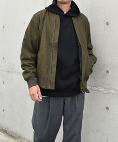 SHIPS / シップス ブルゾン | SHIPS any: SOLOTEX(R) ウーリック ショート ジップ ブルゾン （セットアップ対応）◇