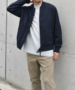 SHIPS / シップス ブルゾン | SHIPS any: SOLOTEX(R) ウーリック ショート ジップ ブルゾン （セットアップ対応）◇