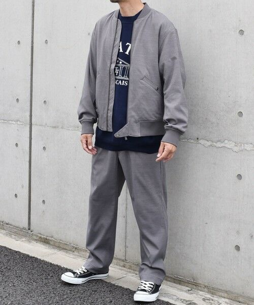 SHIPS / シップス ブルゾン | SHIPS any: SOLOTEX(R) ウーリック ショート ジップ ブルゾン （セットアップ対応）◇ | 詳細1