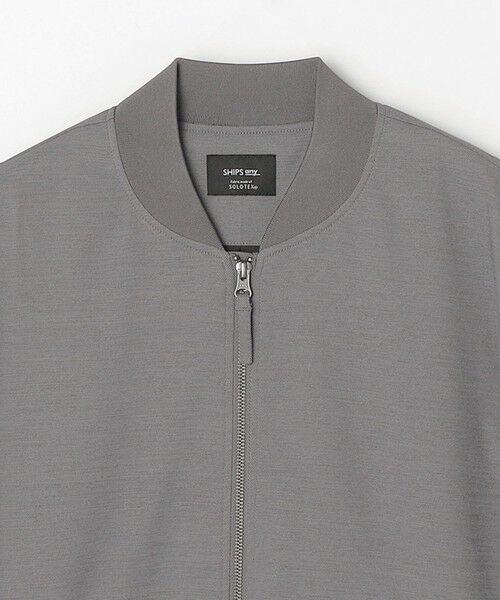 SHIPS / シップス ブルゾン | SHIPS any: SOLOTEX(R) ウーリック ショート ジップ ブルゾン （セットアップ対応）◇ | 詳細7