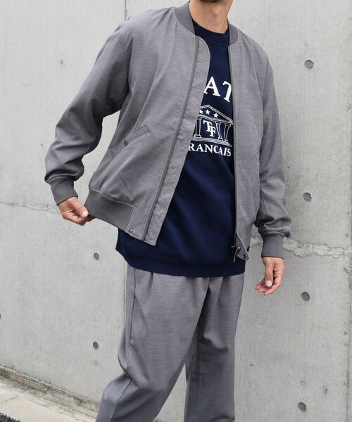 SHIPS / シップス ブルゾン | SHIPS any: SOLOTEX(R) ウーリック ショート ジップ ブルゾン （セットアップ対応）◇ | 詳細5