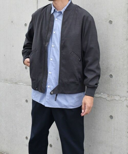 SHIPS / シップス ブルゾン | SHIPS any: SOLOTEX(R) ウーリック ショート ジップ ブルゾン （セットアップ対応）◇ | 詳細21