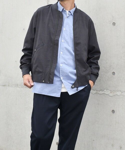 SHIPS / シップス ブルゾン | SHIPS any: SOLOTEX(R) ウーリック ショート ジップ ブルゾン （セットアップ対応）◇ | 詳細19