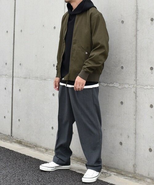 SHIPS / シップス ブルゾン | SHIPS any: SOLOTEX(R) ウーリック ショート ジップ ブルゾン （セットアップ対応）◇ | 詳細25