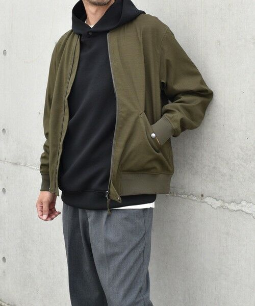 SHIPS / シップス ブルゾン | SHIPS any: SOLOTEX(R) ウーリック ショート ジップ ブルゾン （セットアップ対応）◇ | 詳細27