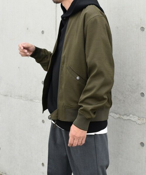 SHIPS / シップス ブルゾン | SHIPS any: SOLOTEX(R) ウーリック ショート ジップ ブルゾン （セットアップ対応）◇ | 詳細28