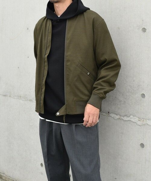 SHIPS / シップス ブルゾン | SHIPS any: SOLOTEX(R) ウーリック ショート ジップ ブルゾン （セットアップ対応）◇ | 詳細29