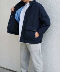 SHIPS / シップス ブルゾン | SHIPS any:〈撥水・防風等〉多機能 中綿 2トーン スタンド ブルゾン◇