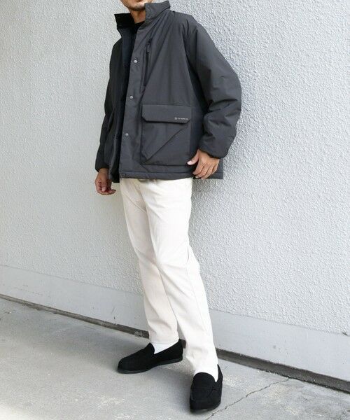 SHIPS / シップス ブルゾン | SHIPS any:〈撥水・防風等〉多機能 中綿 2トーン スタンド ブルゾン◇ | 詳細2