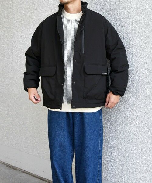 SHIPS / シップス ブルゾン | SHIPS any:〈撥水・防風等〉多機能 中綿 2トーン スタンド ブルゾン◇ | 詳細10