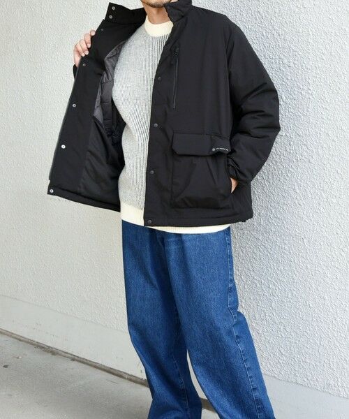 SHIPS / シップス ブルゾン | SHIPS any:〈撥水・防風等〉多機能 中綿 2トーン スタンド ブルゾン◇ | 詳細11
