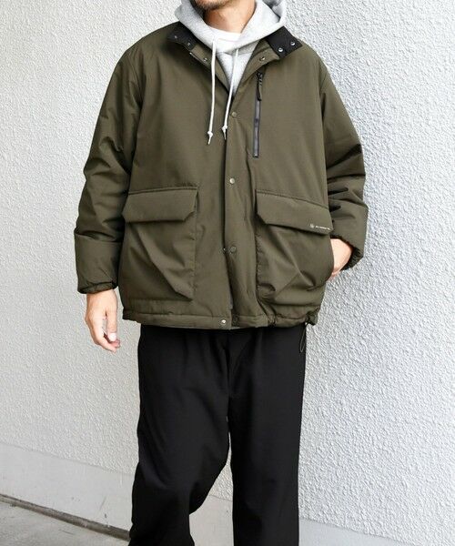 SHIPS / シップス ブルゾン | SHIPS any:〈撥水・防風等〉多機能 中綿 2トーン スタンド ブルゾン◇ | 詳細18