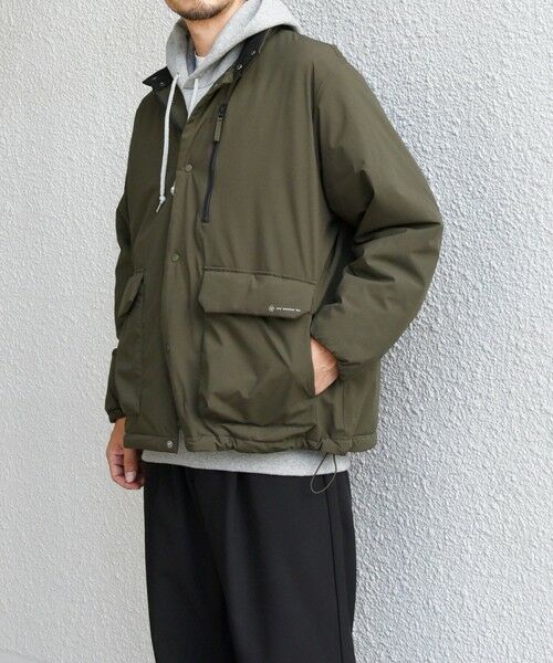 SHIPS / シップス ブルゾン | SHIPS any:〈撥水・防風等〉多機能 中綿 2トーン スタンド ブルゾン◇ | 詳細19