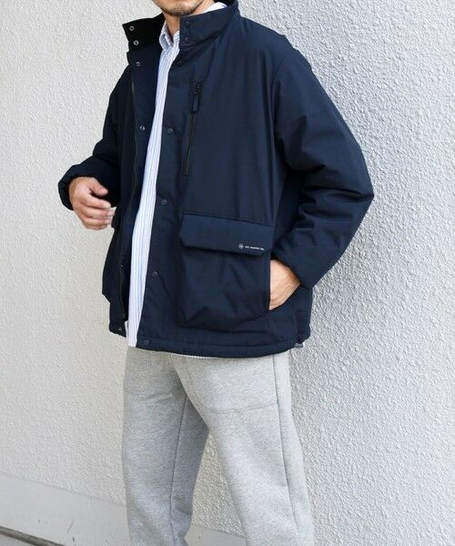 SHIPS / シップス ブルゾン | SHIPS any:〈撥水・防風等〉多機能 中綿 2トーン スタンド ブルゾン◇ | 詳細27