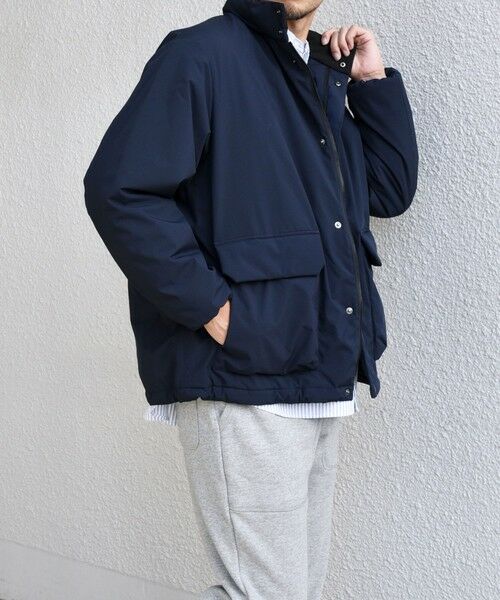 SHIPS / シップス ブルゾン | SHIPS any:〈撥水・防風等〉多機能 中綿 2トーン スタンド ブルゾン◇ | 詳細29