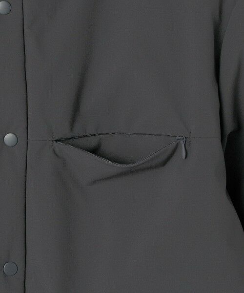 SHIPS / シップス ブルゾン | SHIPS any: 〈撥水・防風等〉多機能 リップストップ 中綿 ノーカラー ブルゾン◇ | 詳細12