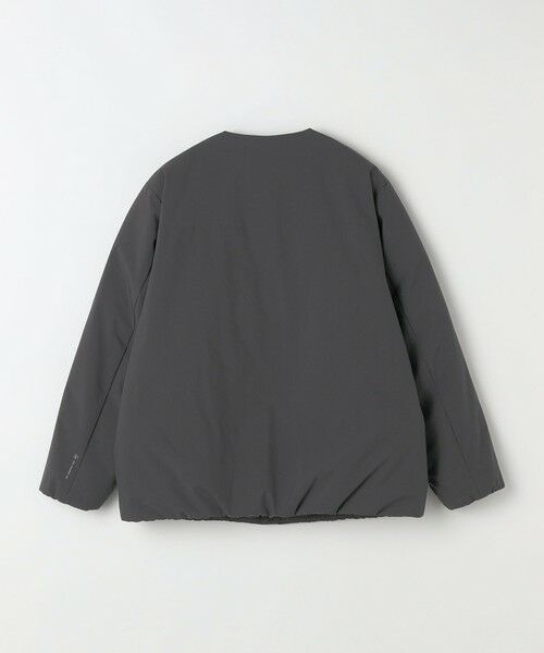 SHIPS / シップス ブルゾン | SHIPS any: 〈撥水・防風等〉多機能 リップストップ 中綿 ノーカラー ブルゾン◇ | 詳細13