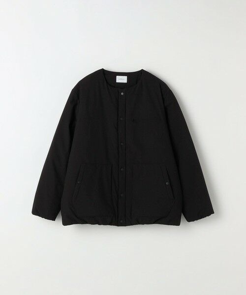 SHIPS / シップス ブルゾン | SHIPS any: 〈撥水・防風等〉多機能 リップストップ 中綿 ノーカラー ブルゾン◇ | 詳細23