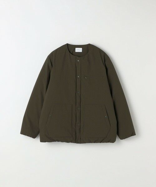 SHIPS / シップス ブルゾン | SHIPS any: 〈撥水・防風等〉多機能 リップストップ 中綿 ノーカラー ブルゾン◇ | 詳細30