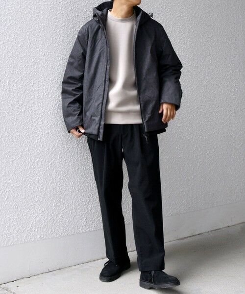 SHIPS / シップス その他アウター | 【WEB限定】SHIPS any:〈撥水/防風/洗濯機可能〉オールウェザー ウールライク SORONA(R) 中綿 フード ブルゾン◇ | 詳細1