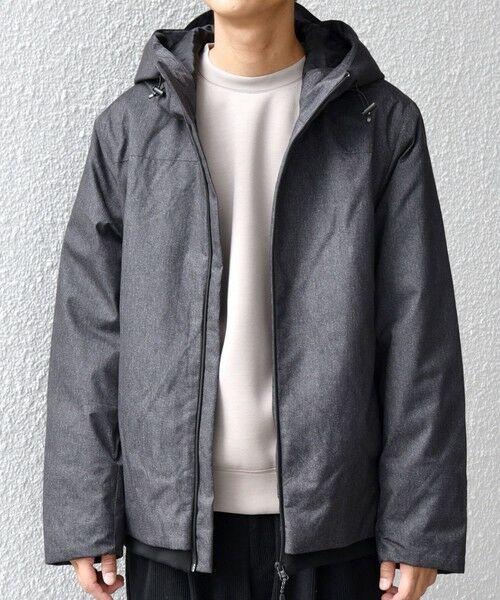 SHIPS / シップス その他アウター | 【WEB限定】SHIPS any:〈撥水/防風/洗濯機可能〉オールウェザー ウールライク SORONA(R) 中綿 フード ブルゾン◇ | 詳細3