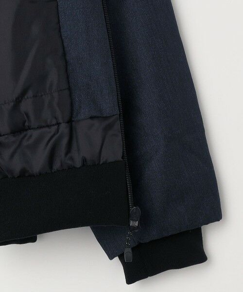 SHIPS / シップス その他アウター | 【WEB限定】SHIPS any:〈撥水/防風/洗濯機可能〉オールウェザー ウールライク SORONA(R) 中綿 フード ブルゾン◇ | 詳細16