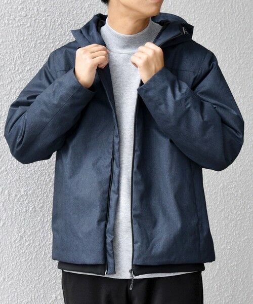 SHIPS / シップス その他アウター | 【WEB限定】SHIPS any:〈撥水/防風/洗濯機可能〉オールウェザー ウールライク SORONA(R) 中綿 フード ブルゾン◇ | 詳細10
