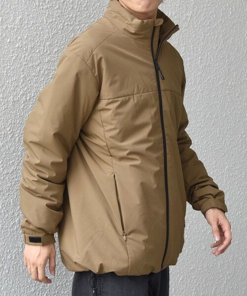 SHIPS / シップス ブルゾン | 【WEB限定】SHIPS any:〈撥水/防風/洗濯機可能〉オールウェザー SORONA(R) 中綿 スタンド ブルゾン◇(ベージュ)