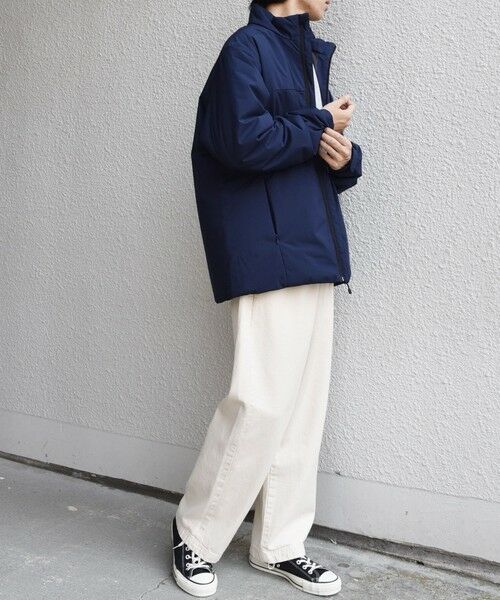 SHIPS / シップス ブルゾン | 【WEB限定】SHIPS any:〈撥水/防風/洗濯機可能〉オールウェザー SORONA(R) 中綿 スタンド ブルゾン◇ | 詳細24