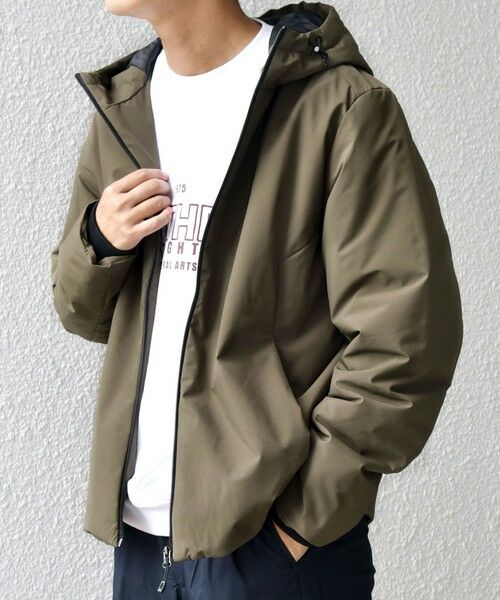 SHIPS / シップス ブルゾン | 【WEB限定】SHIPS any:〈撥水/防風/洗濯機可能〉オールウェザー SORONA(R) 中綿 フード ブルゾン◇ | 詳細11