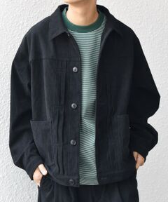 SHIPS / シップス ブルゾン | SHIPS any:〈洗濯機可能〉SOLOTEX(R) コーデュロイ トラック ブルゾン(セットアップ対応)◇