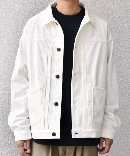 SHIPS / シップス ブルゾン | SHIPS any:〈洗濯機可能〉SOLOTEX(R) コーデュロイ トラック ブルゾン(セットアップ対応)◇ | 詳細3