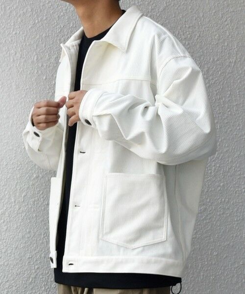 SHIPS / シップス ブルゾン | SHIPS any:〈洗濯機可能〉SOLOTEX(R) コーデュロイ トラック ブルゾン(セットアップ対応)◇ | 詳細4