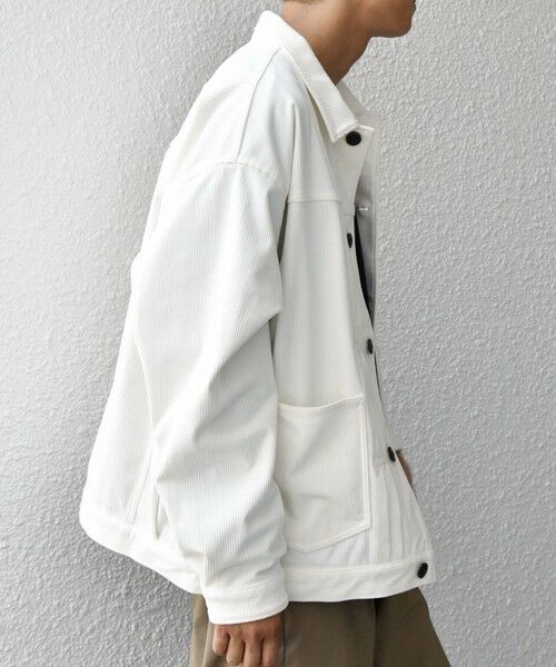 SHIPS / シップス ブルゾン | SHIPS any:〈洗濯機可能〉SOLOTEX(R) コーデュロイ トラック ブルゾン(セットアップ対応)◇ | 詳細5
