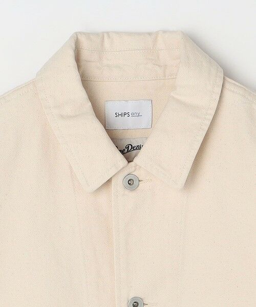 SHIPS / シップス Gジャン・デニムジャケット | SHIPS any: Cone Denim キャンバス デニム カバーオール (セットアップ対応)◇ | 詳細7
