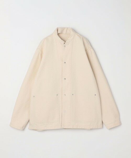 SHIPS / シップス Gジャン・デニムジャケット | SHIPS any: Cone Denim キャンバス デニム カバーオール (セットアップ対応)◇ | 詳細12