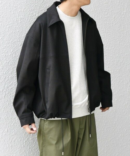 SHIPS / シップス ブルゾン | SHIPS any: フェイクスエード(ポリエステル) バックタック ドロスト ショート ブルゾン◇ | 詳細5