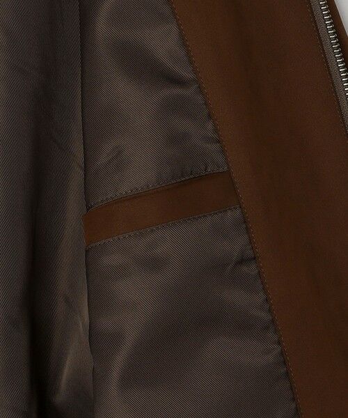 SHIPS / シップス ブルゾン | SHIPS any: フェイクスエード(ポリエステル) バックタック ドロスト ショート ブルゾン◇ | 詳細17