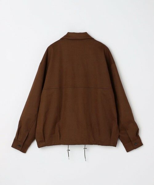 SHIPS / シップス ブルゾン | SHIPS any: フェイクスエード(ポリエステル) バックタック ドロスト ショート ブルゾン◇ | 詳細18