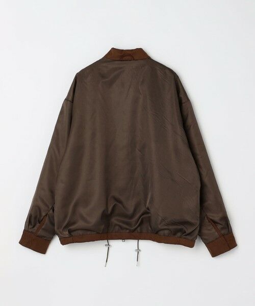 SHIPS / シップス ブルゾン | SHIPS any: フェイクスエード(ポリエステル) バックタック ドロスト ショート ブルゾン◇ | 詳細20