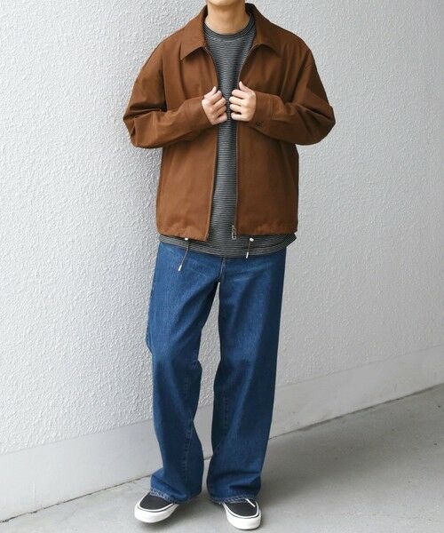 SHIPS / シップス ブルゾン | SHIPS any: フェイクスエード(ポリエステル) バックタック ドロスト ショート ブルゾン◇ | 詳細8