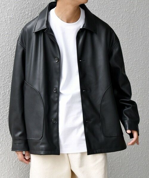 SHIPS / シップス その他アウター | SHIPS any: ハンティング ポケット リラックス カバーオール ジャケット◇ | 詳細3