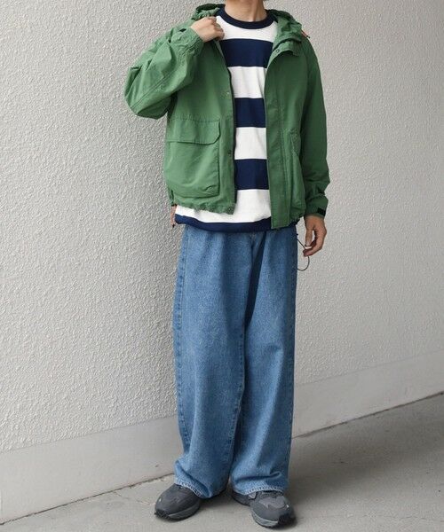 SHIPS / シップス その他アウター | SHIPS any:〈洗濯機可能〉コットン/ナイロン フェードカラー スピンドル マウンテンパーカー◇ | 詳細8